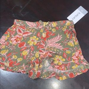 2T girls flower Shorts SUPER CUTE!!!